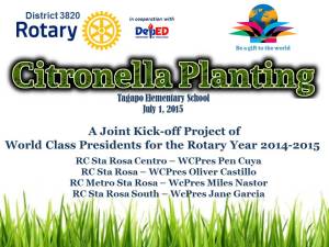 Citronella Planting Tarp rev